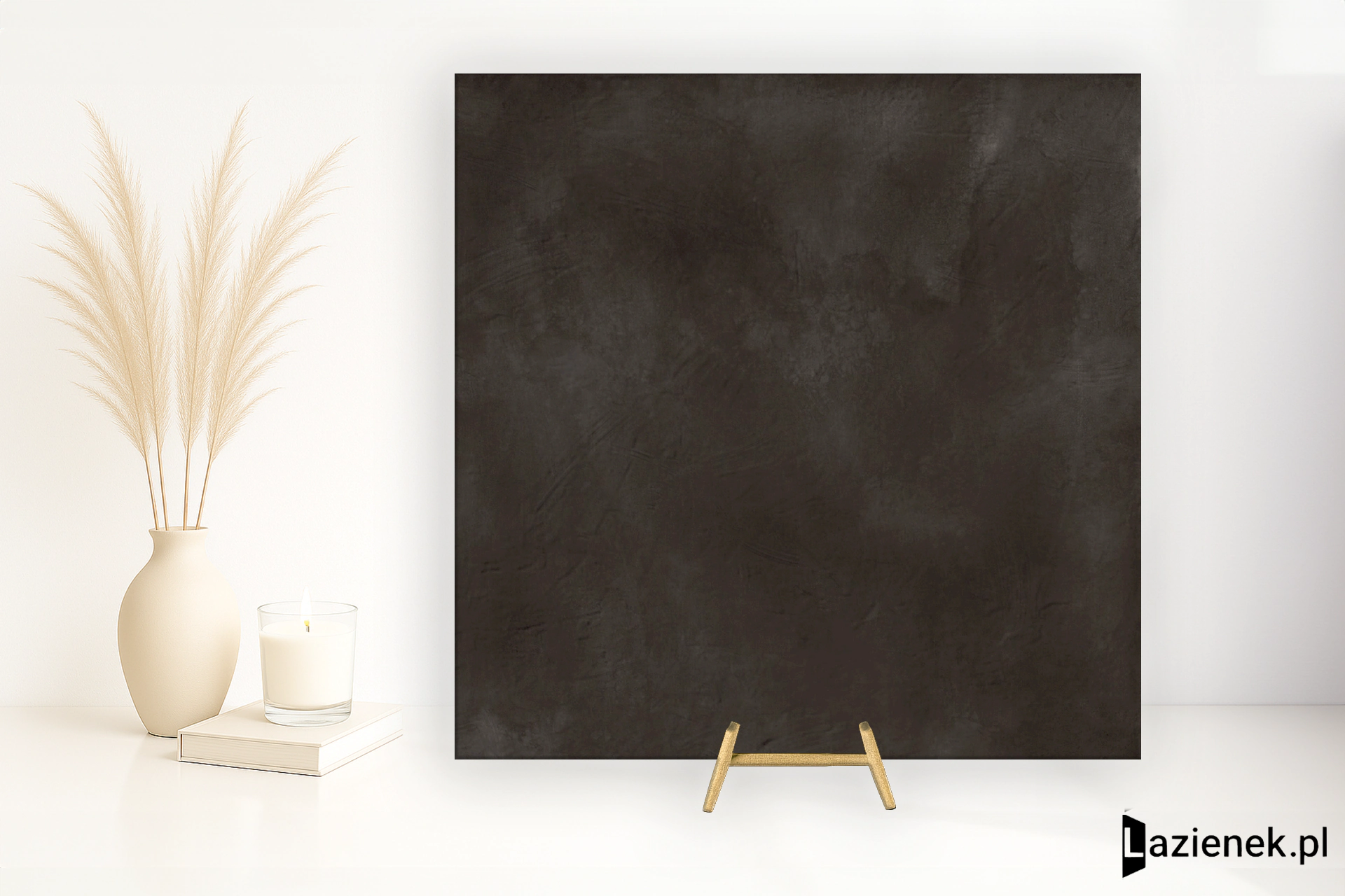Graniti Fiandre Hq.Resin Maximum Dark Resin naturalna 100x100 cm gr. 6 mm - płytka rektyfikowana / MAS1361010